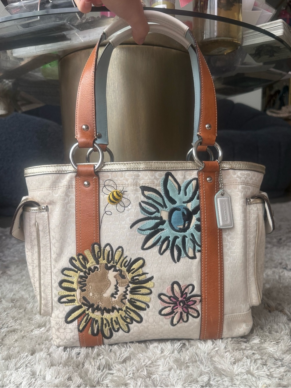 COACH VINTAGE 2006 BEE TOTE